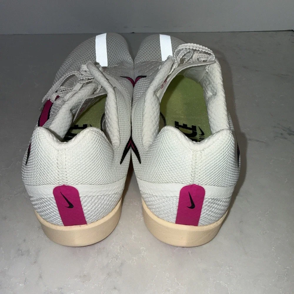 NEW Nike Zoom Rival Distance Running Track & Field- White W Size 11 Yes SPIKES
